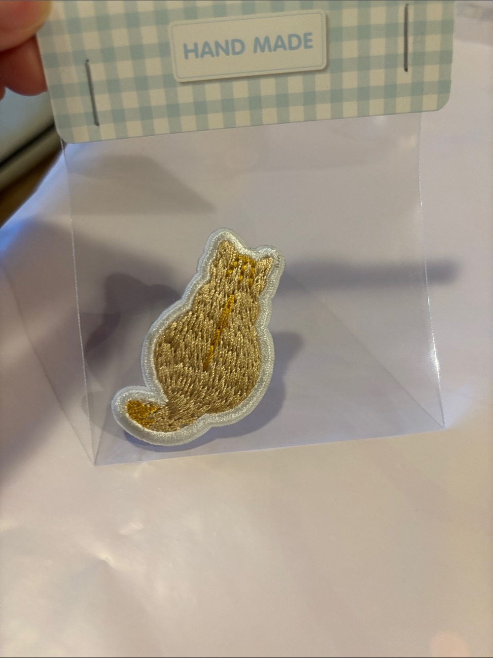 🐈Cat Embroidered Self-Adhesive/ 🧵 Sew-on Embroidery Patch 🐾
